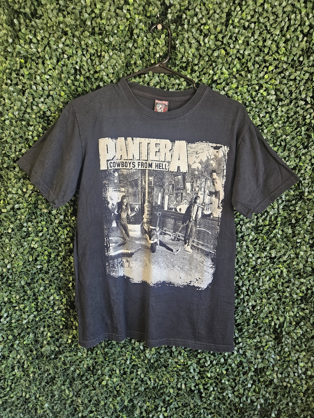 Mens Medium Pantera Cowboys From Hell Tshirt